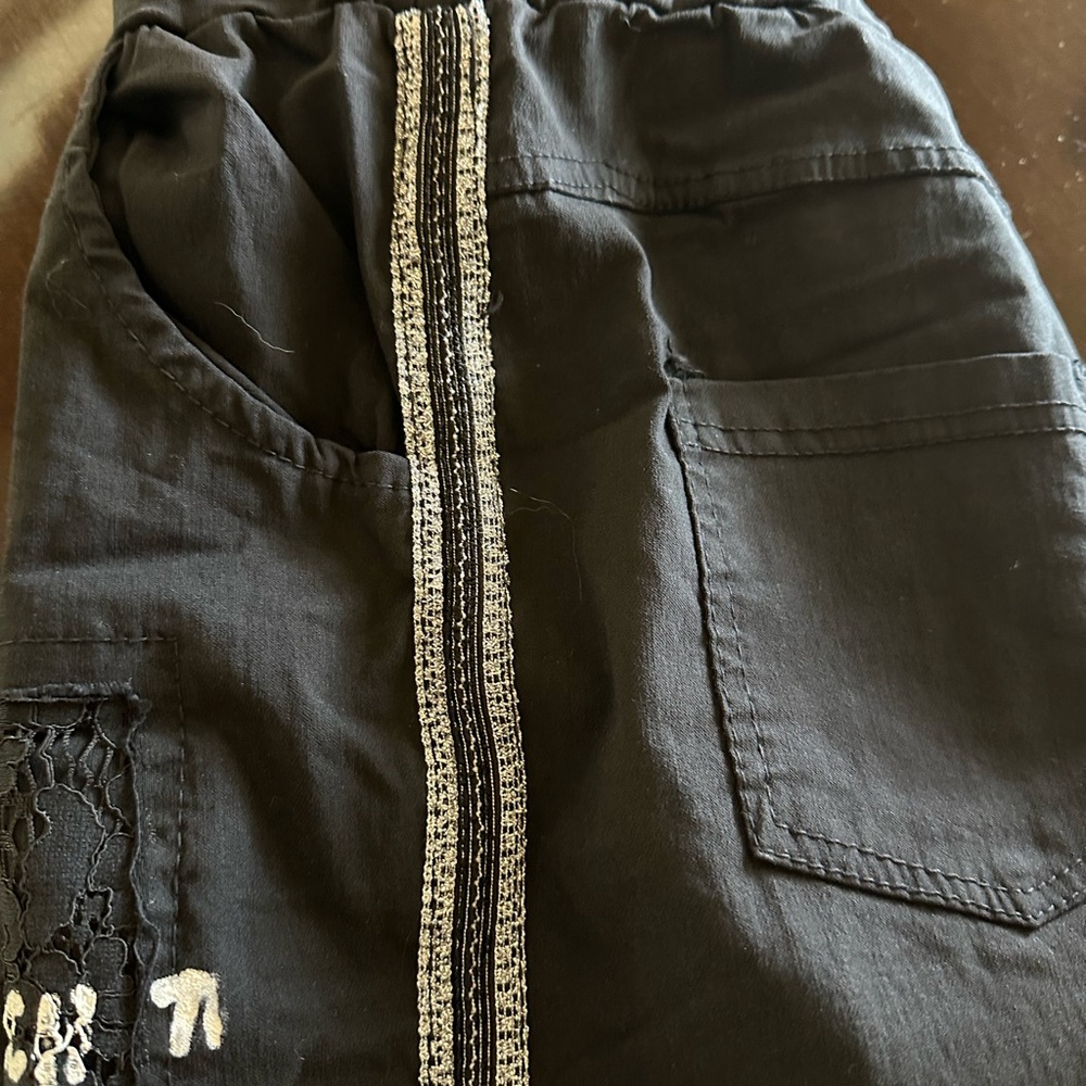 Stylish Black Graphic Joggers for Women - Picture 5 of 5